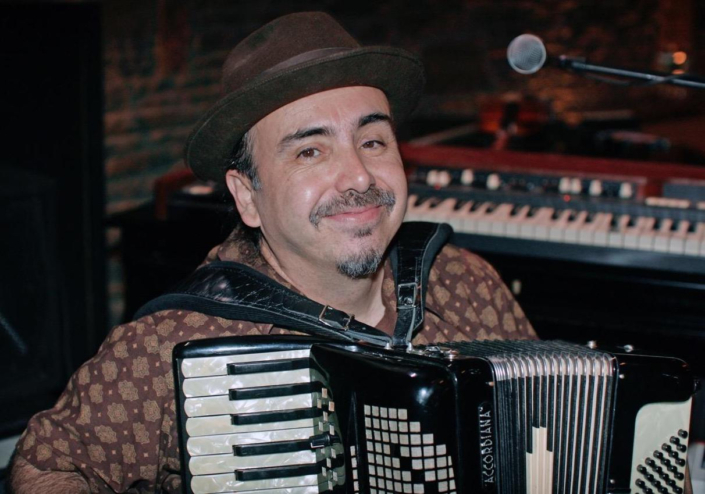 Brian accordion Paul LaRaiai