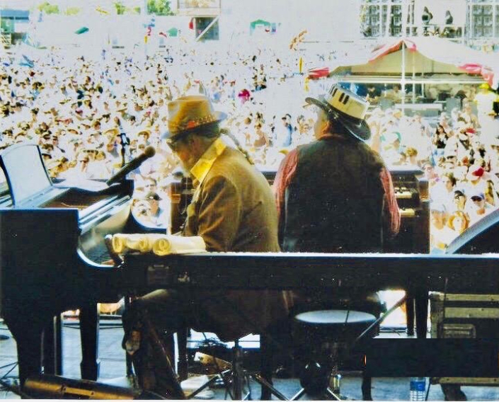 Brian w:Dr John Jazzfest